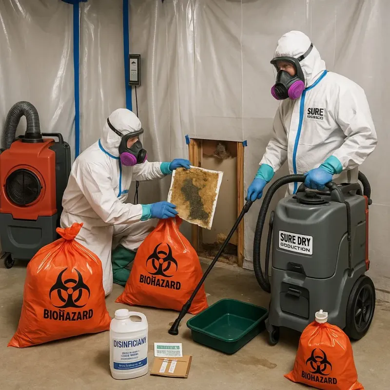 Contaminated Water Handling Protocols process in New Fairfield, CT